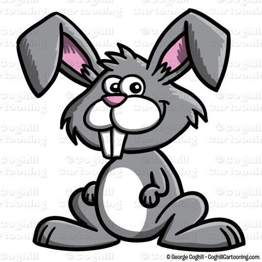 Cartoon Bunny Rabbit Clip Art N17 free image download