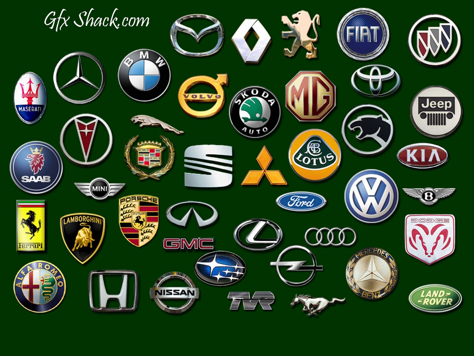Car Logos drawing free image download