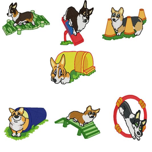 Dog Agility Clip Art N3 free image download