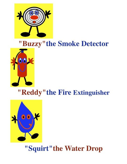 Fire Safety Rules drawing free image download