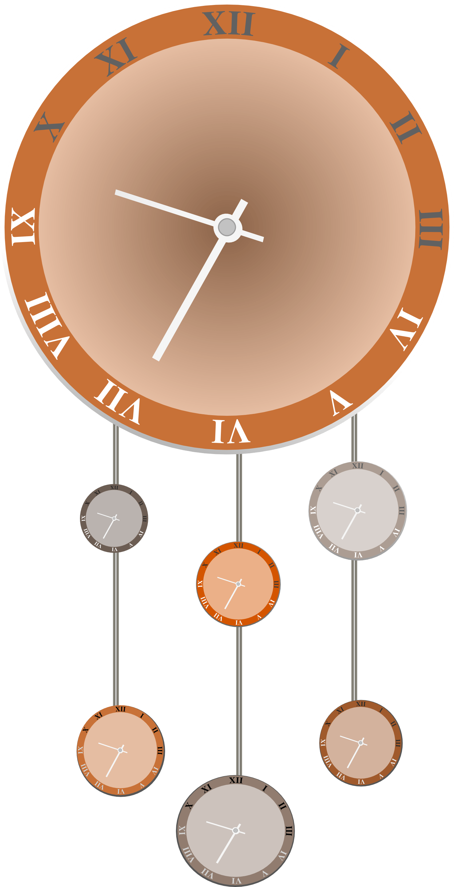 Isolated wall clock free image download