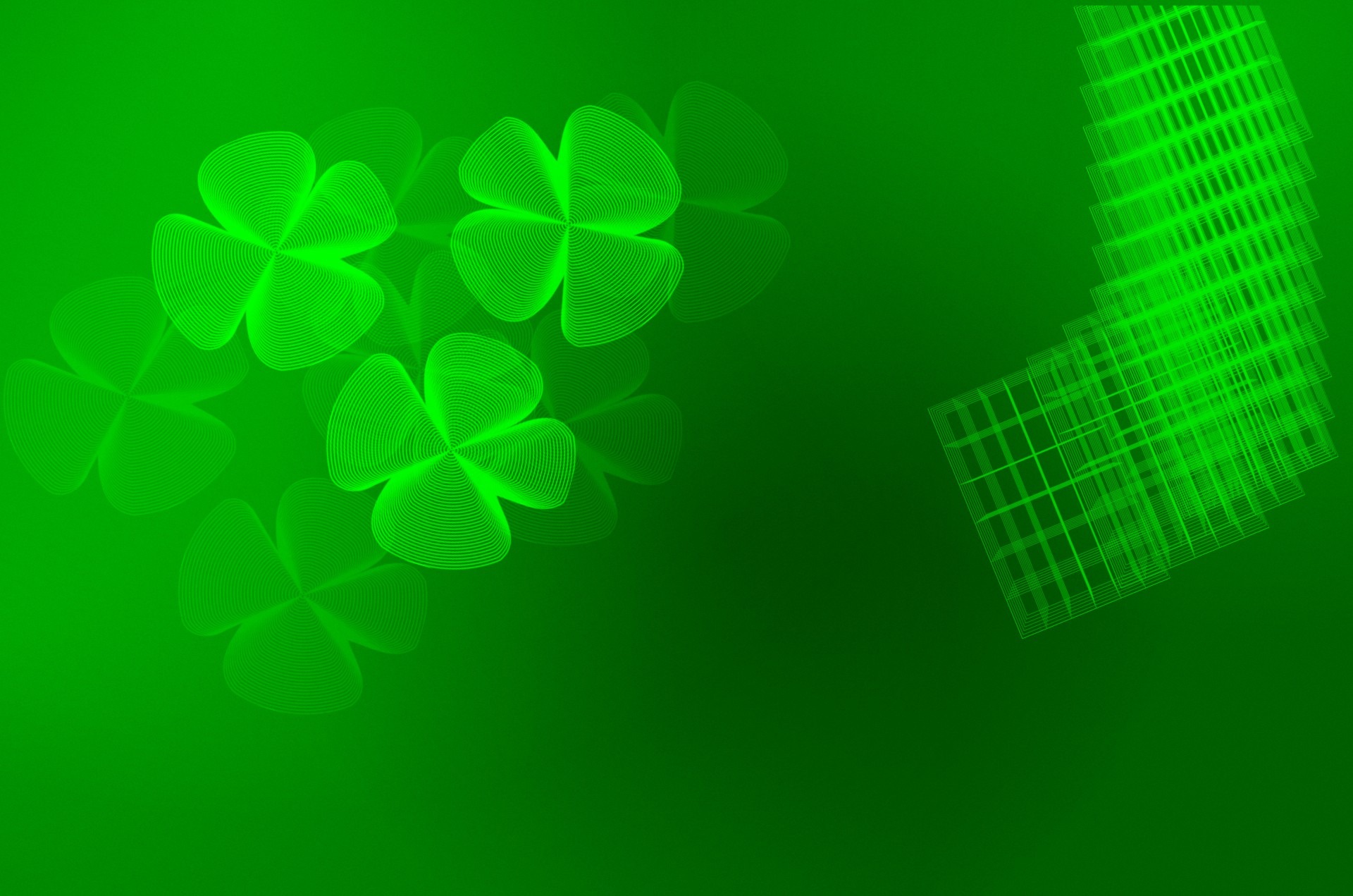 Background pattern clover leaf free image download