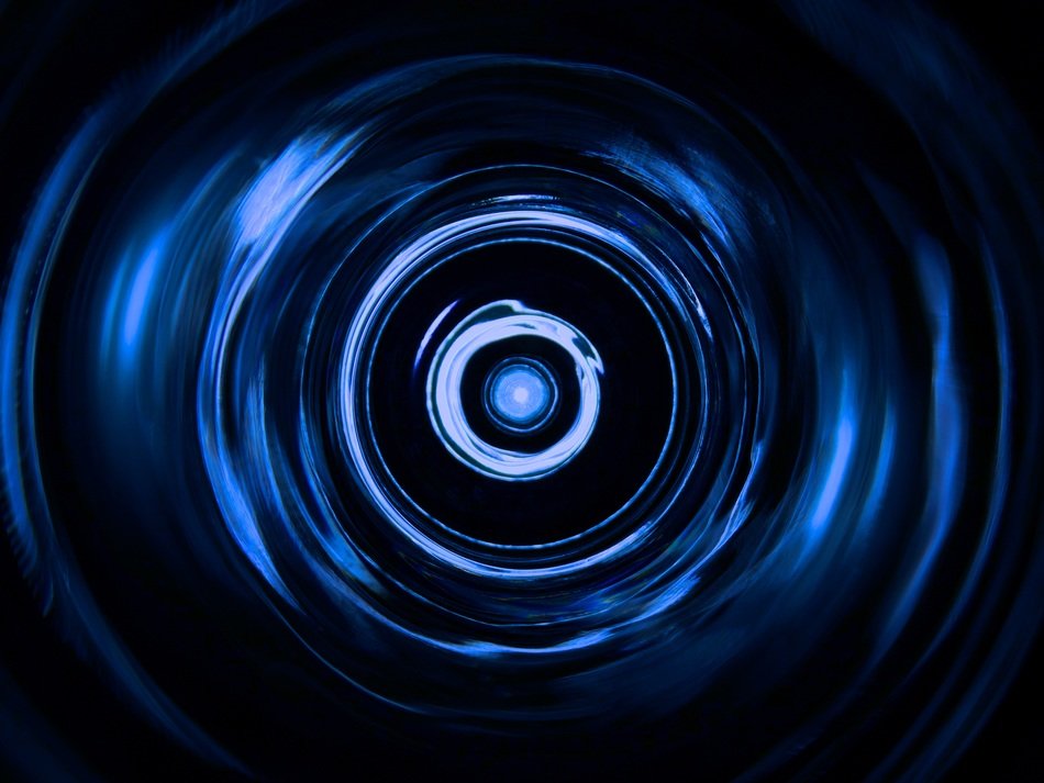 Blue glass reflections free image download