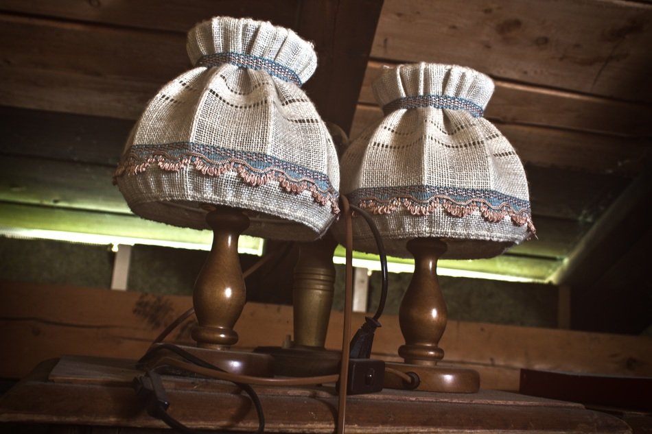 Electric light lamp wooden decor free image download