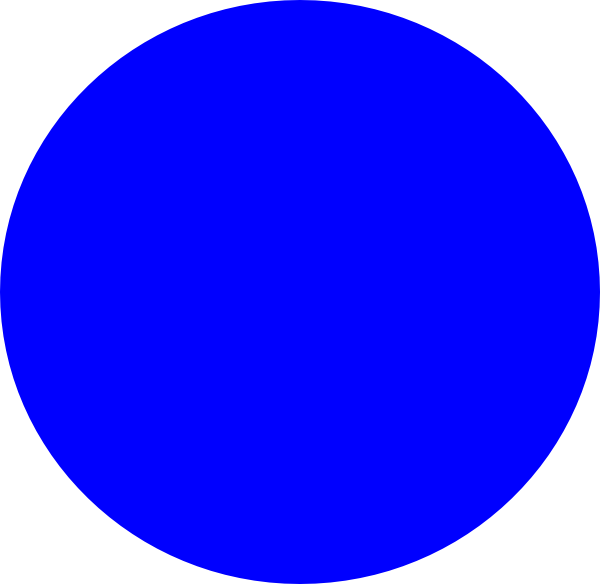 Blue Dot Clip Art free image download