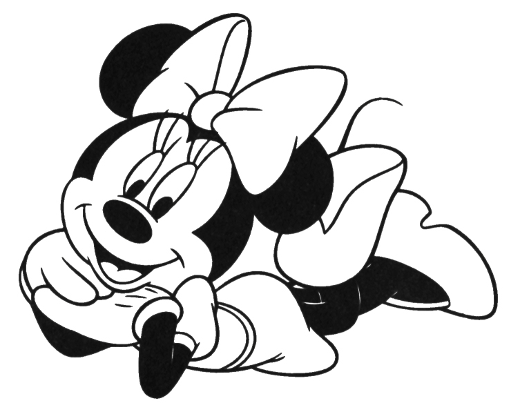 Free Printable Minnie Mouse Coloring Pages free image download