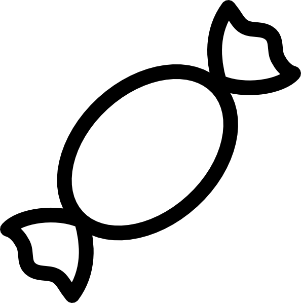 Black And White Candy Clip Art N4 free image download
