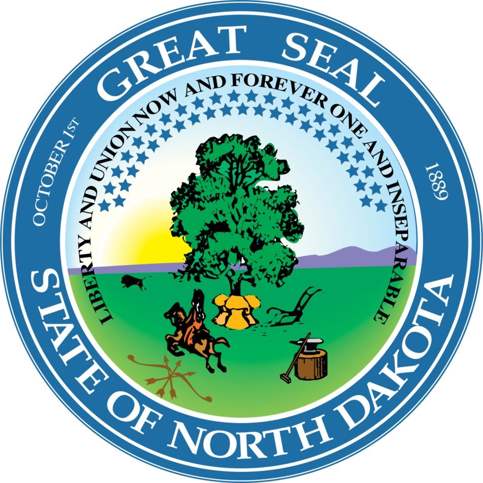 Great Seal of State of North Dakota free image download