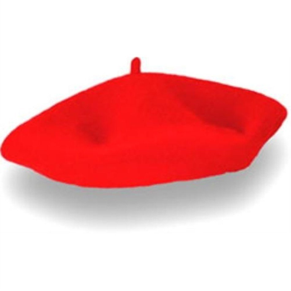 Clipart of Red French Beret free image download