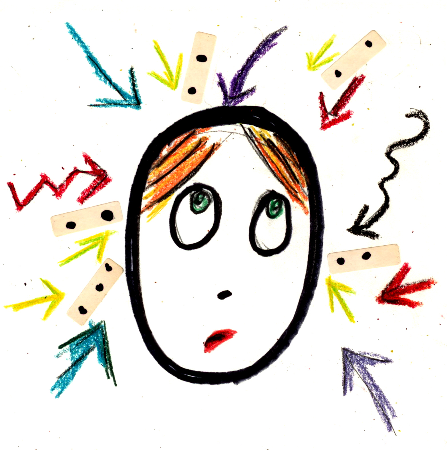 Crazy Hair Day drawing free image download