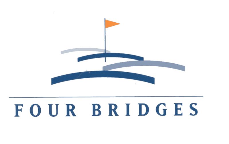 Four Bridges Logo clipart free image download