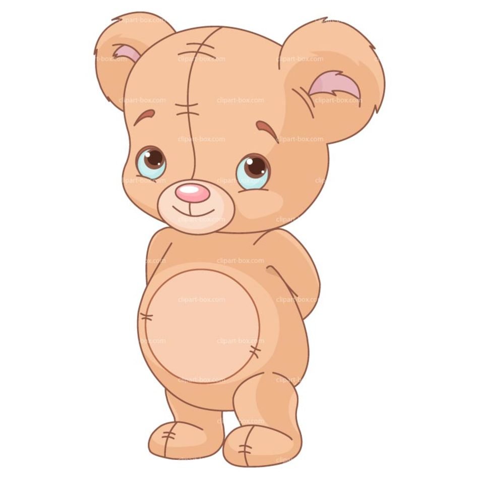 Cute Teddy Bear face drawing free image download