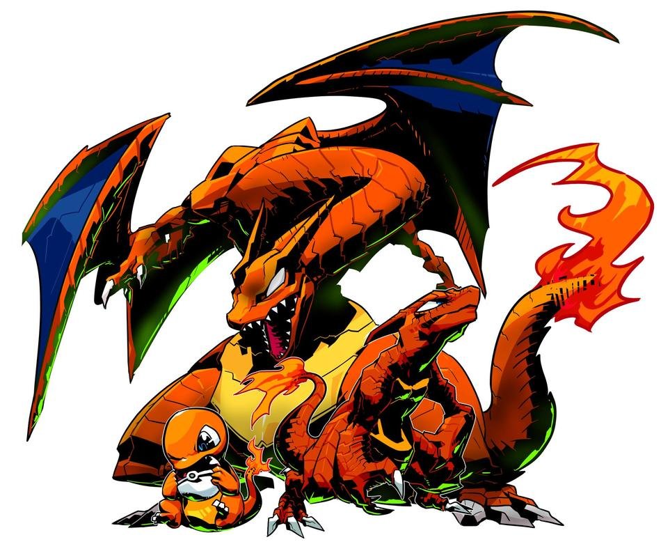 Pokemon Charmander Evolution drawing free image download