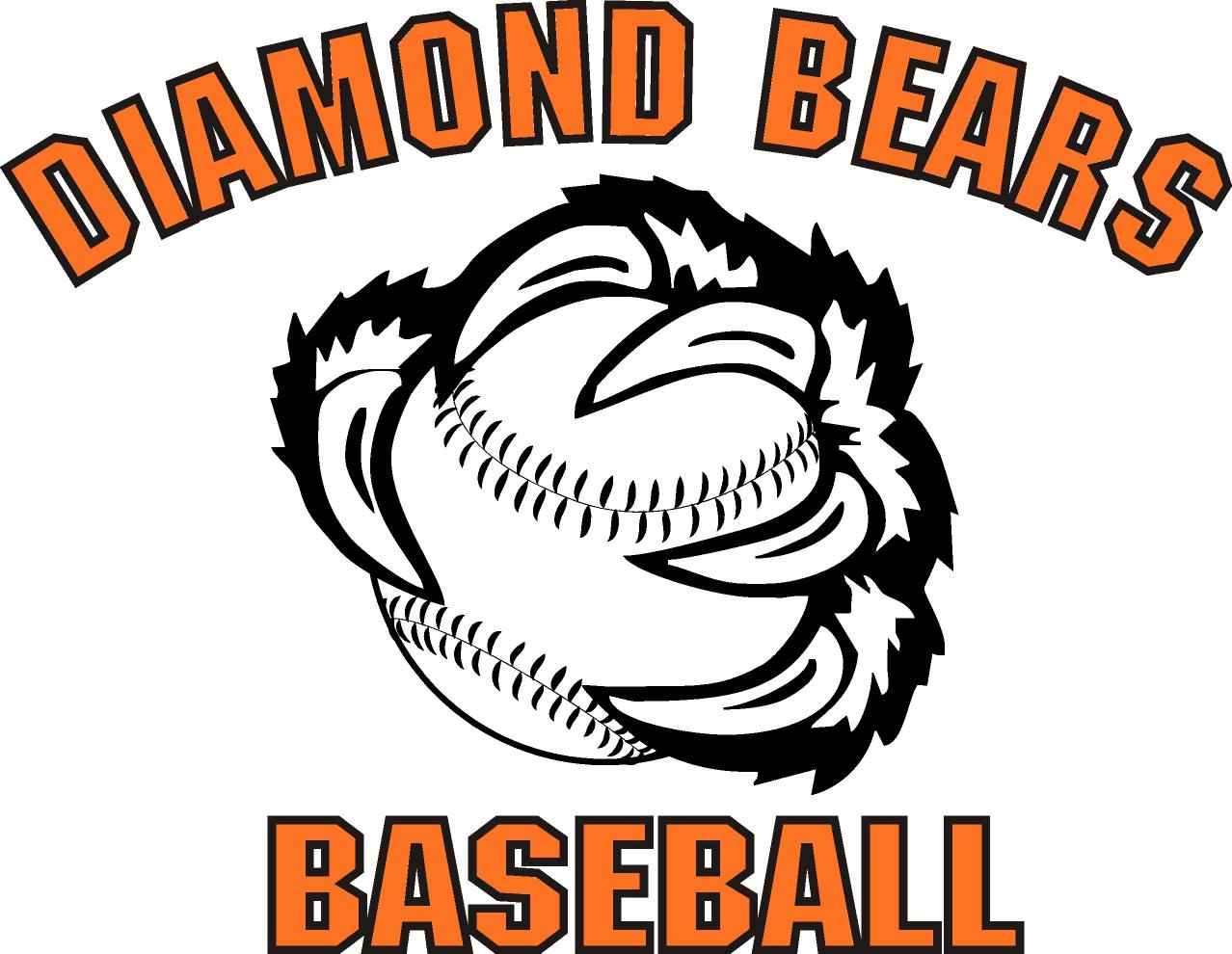 Baseball Diamond Logo drawing free image download