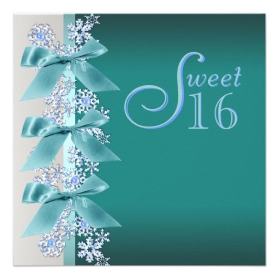 Sweet Sixteen Birthday Invitations free image download