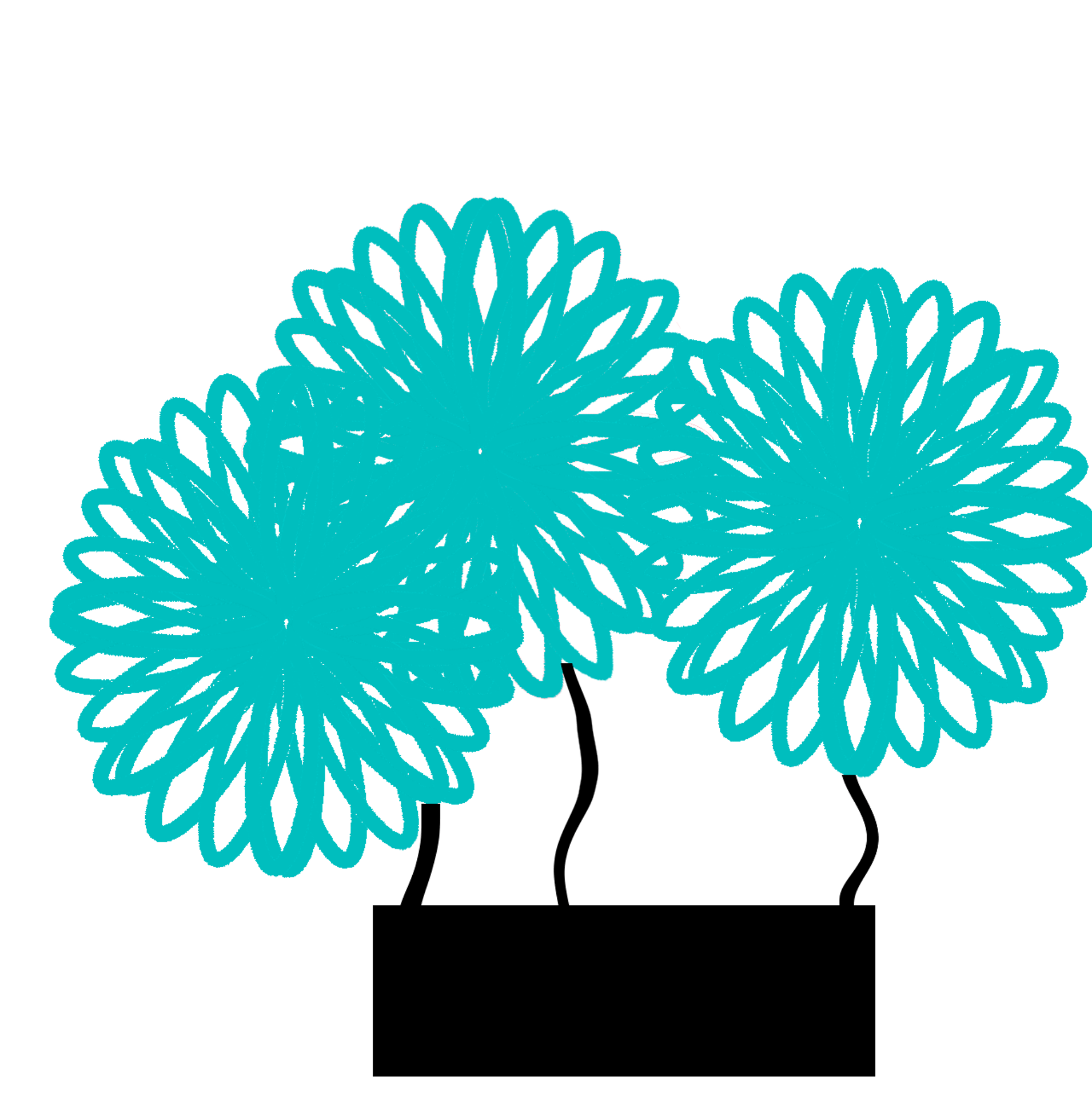 Flowers floral blue flower vector free image download