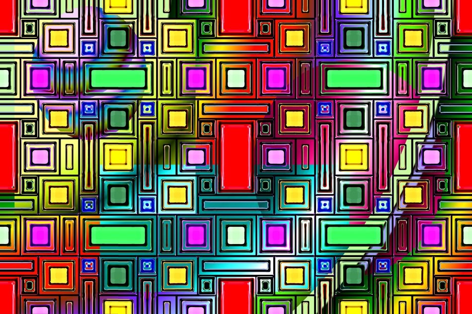 Art rectangles abstract modern free image download
