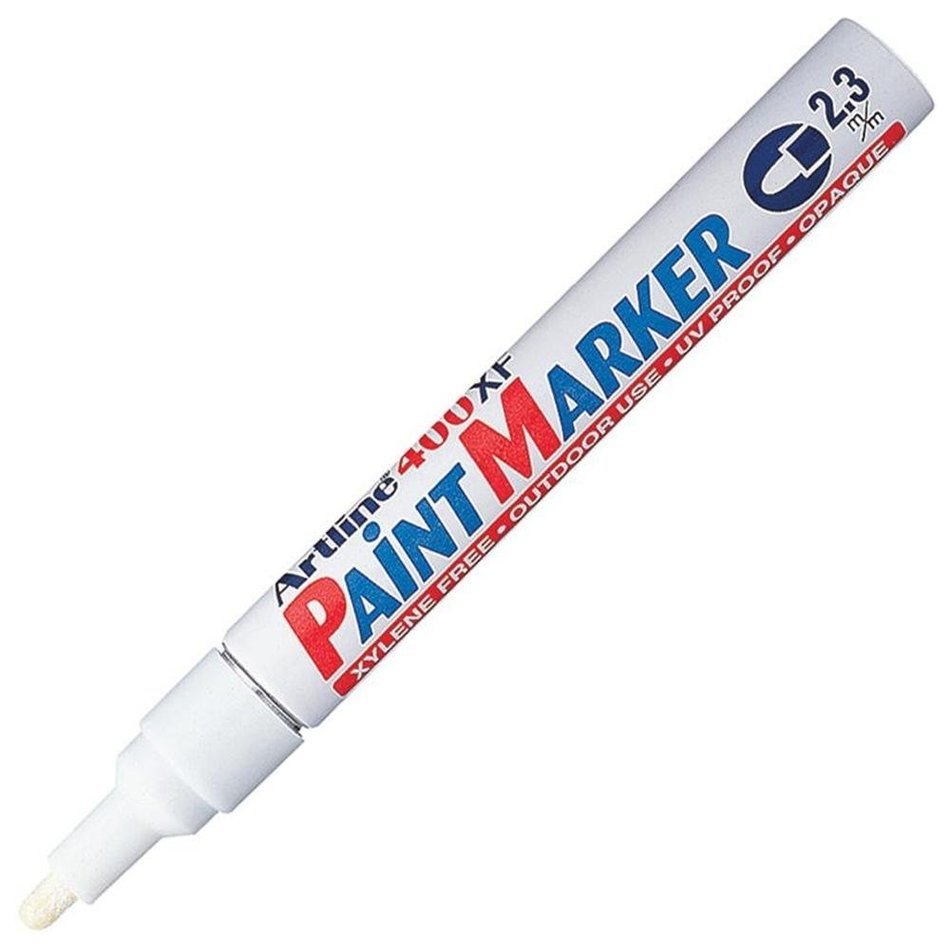 Nissen SPWHS Standard Solid Paint Marker, White by Nissen free image