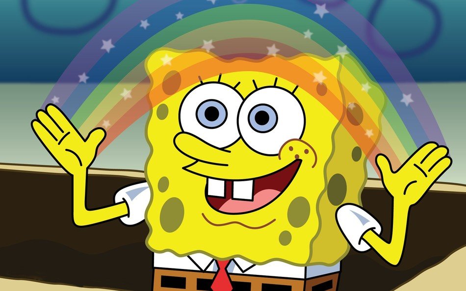 Spongebob Imagination drawing free image download