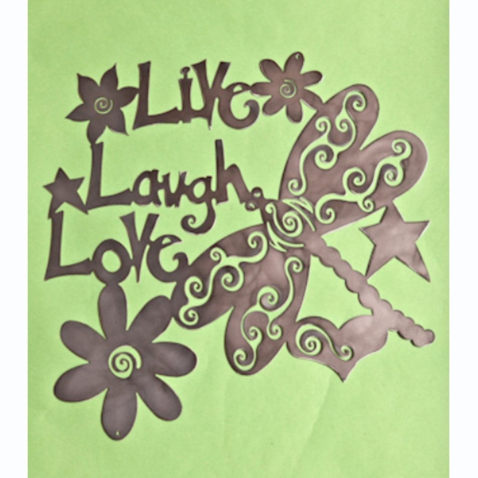 Live Laugh Love Wall free image download