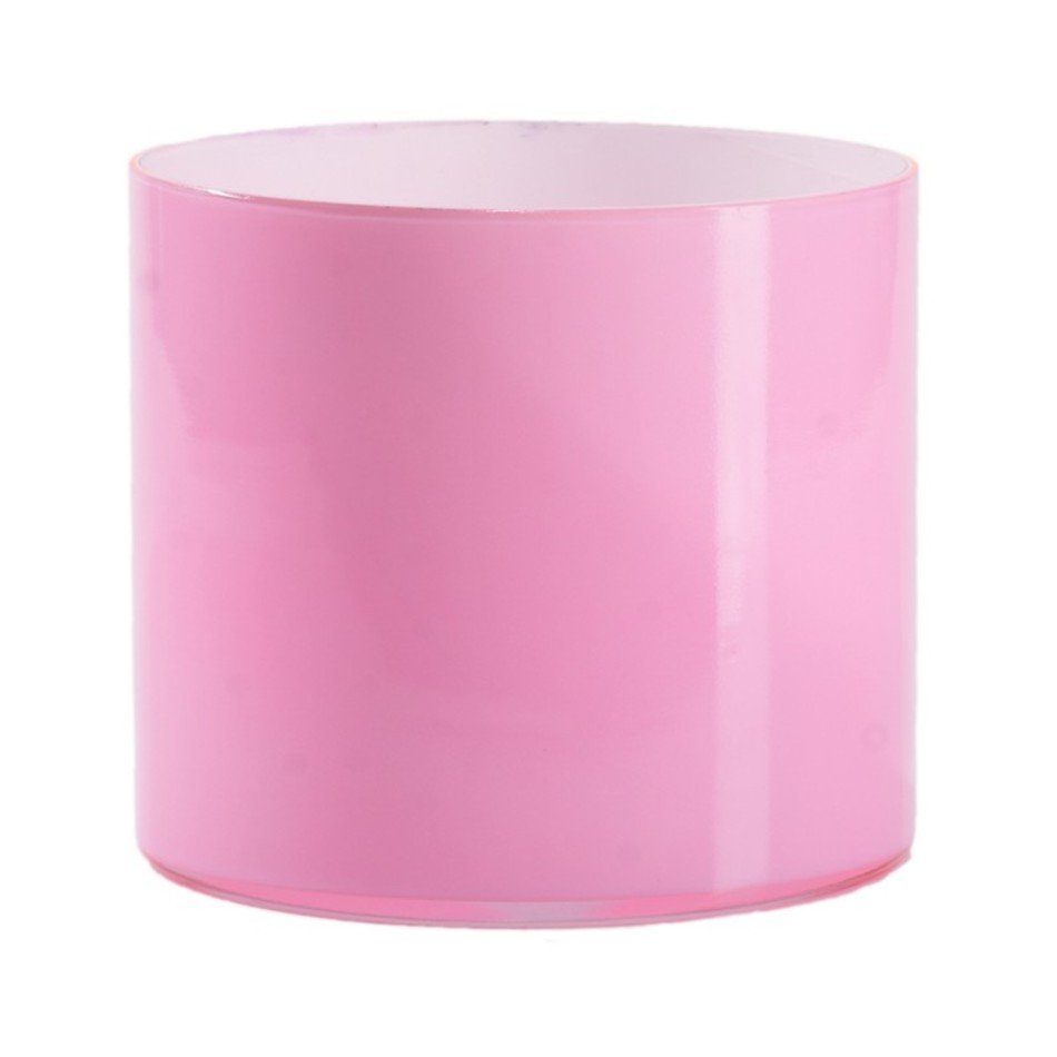 Pink Glass Cylindrical vase free image download