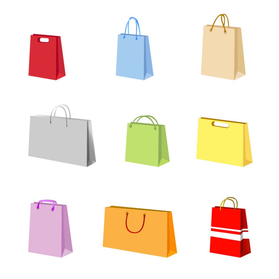 Drawing Shopping Bag free image download