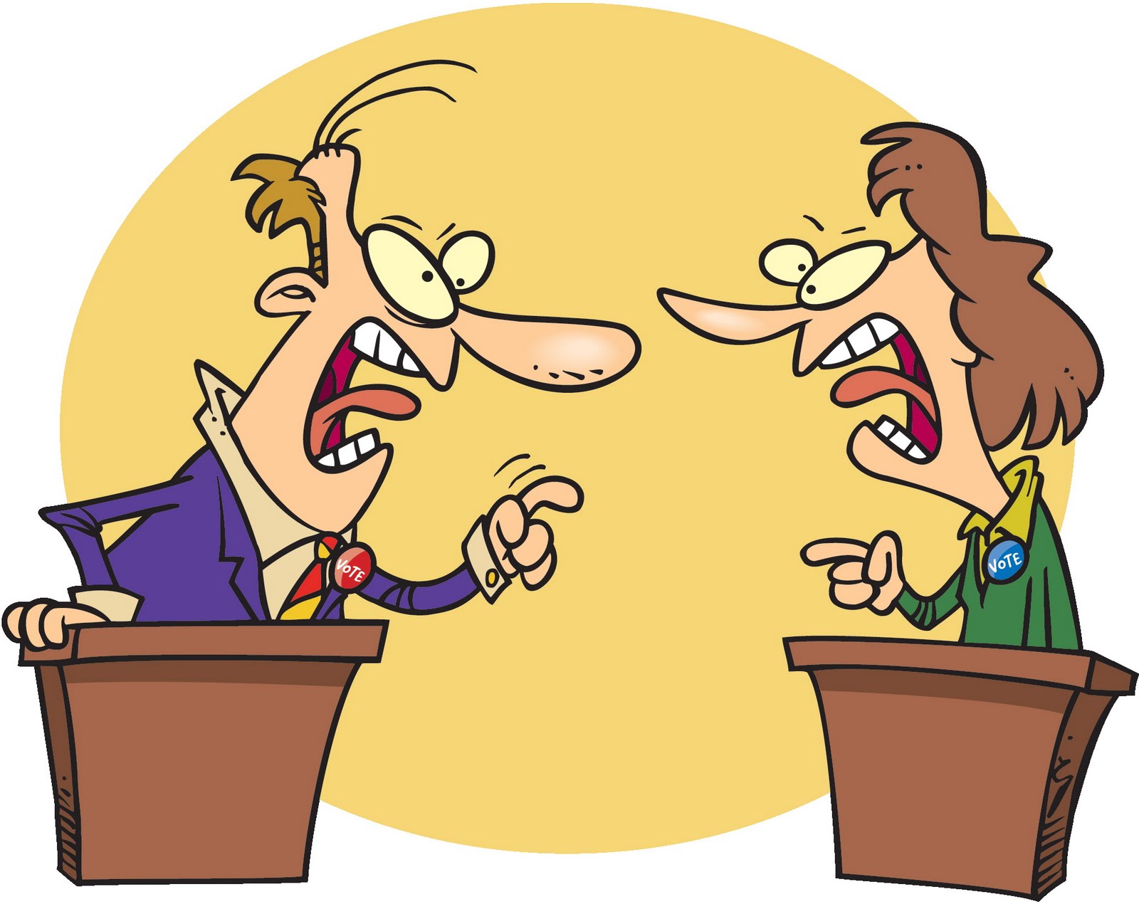 Drawn cartoon debate free image download