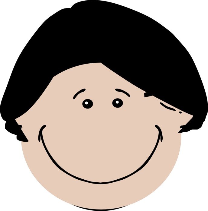Smile face drawing free image download