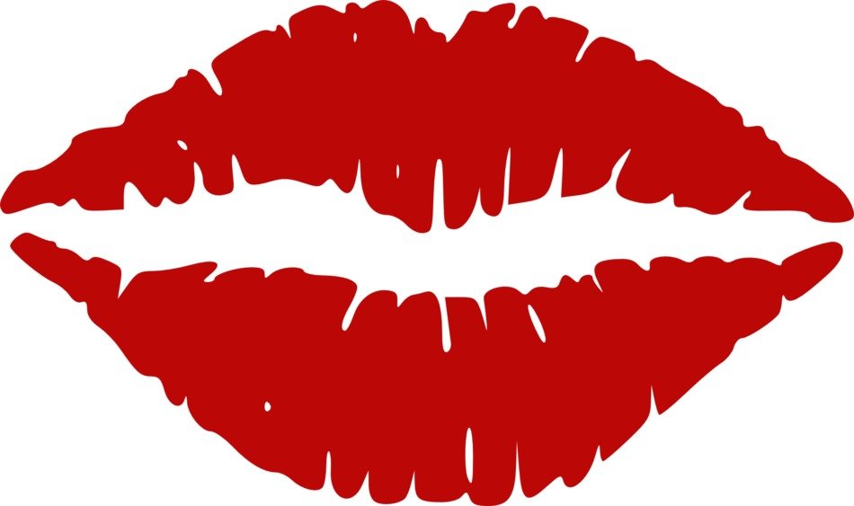 Lips kiss icon drawing free image download