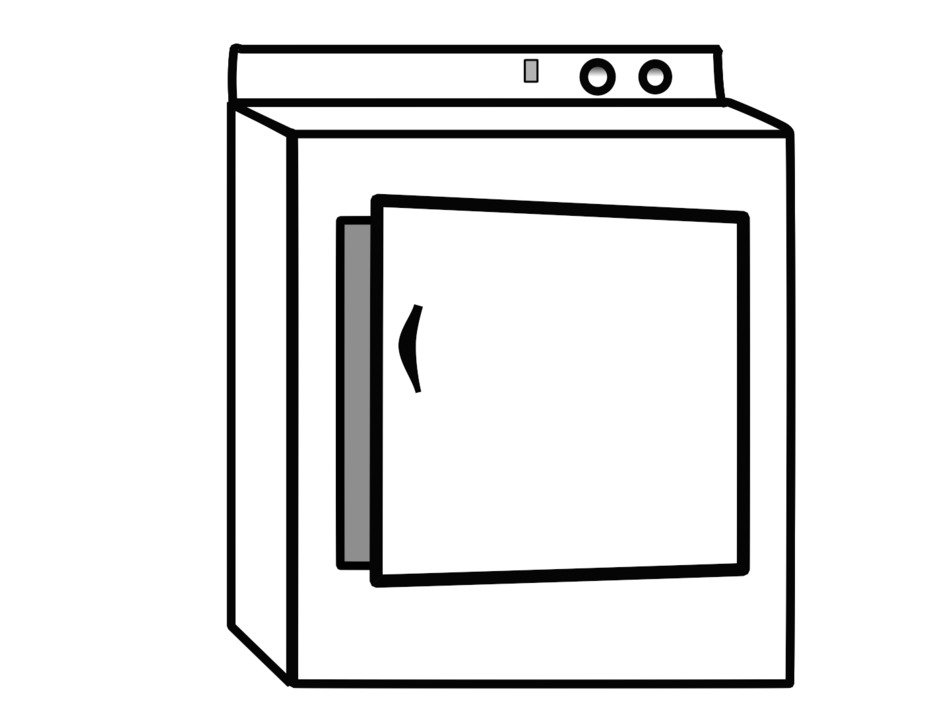 Clothes Dryer Lint Clip Art drawing free image download