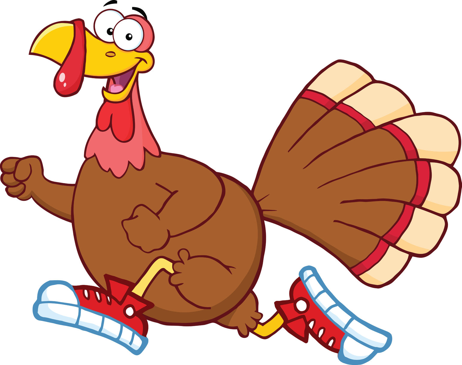 Running Turkey drawing free image download