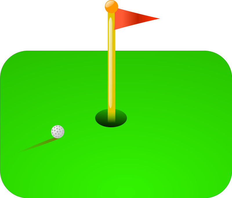 Golf Green drawing free image download