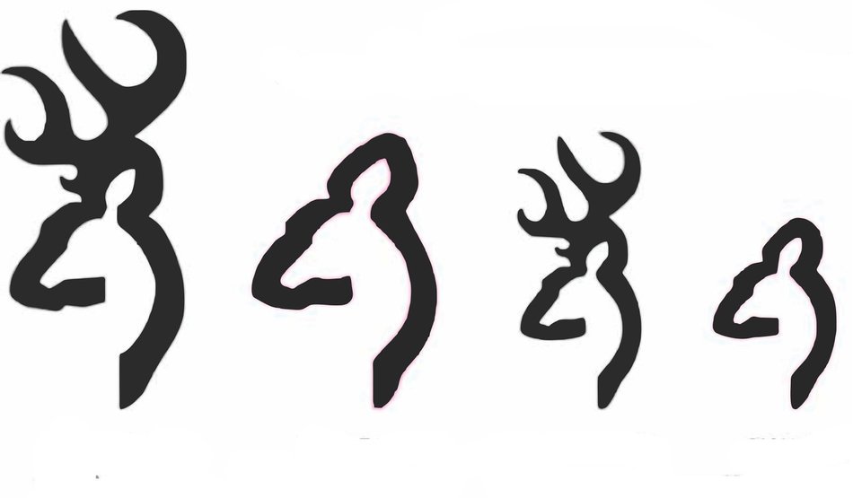 Deer Dog Hunting Decals free image download