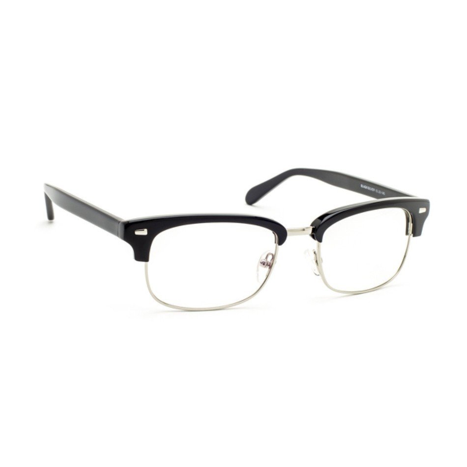 Glasses in classic black and white Frame free image download