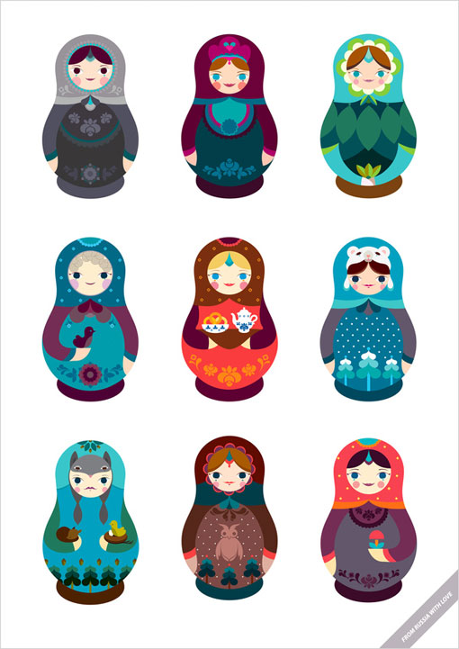 Matryoshka Dolls N2 free image download