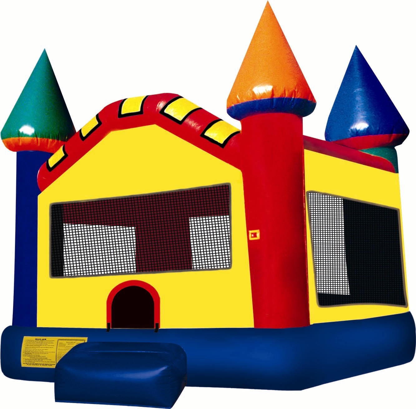 Moon Bounce House drawing free image download
