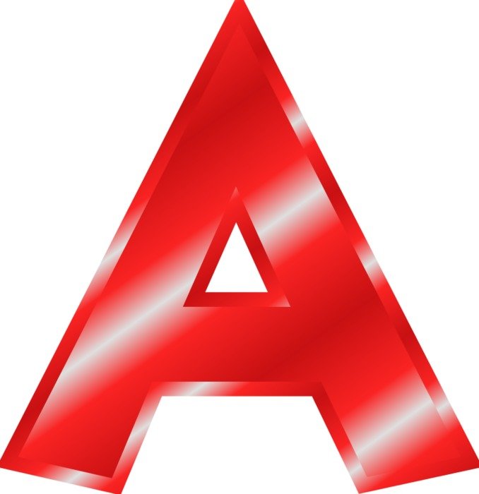 Good Grades, red letter A+ free image download