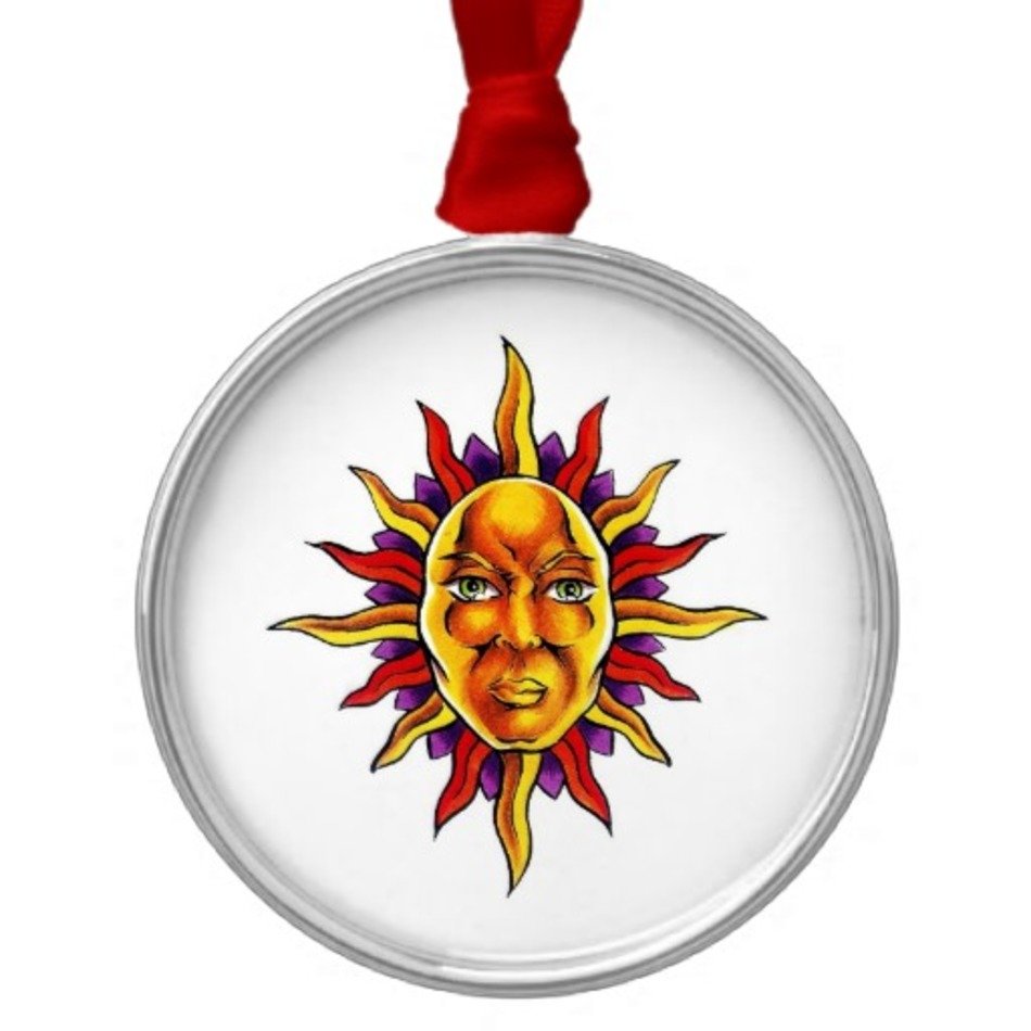 Cartoon Christmas Trees With Faces free image download