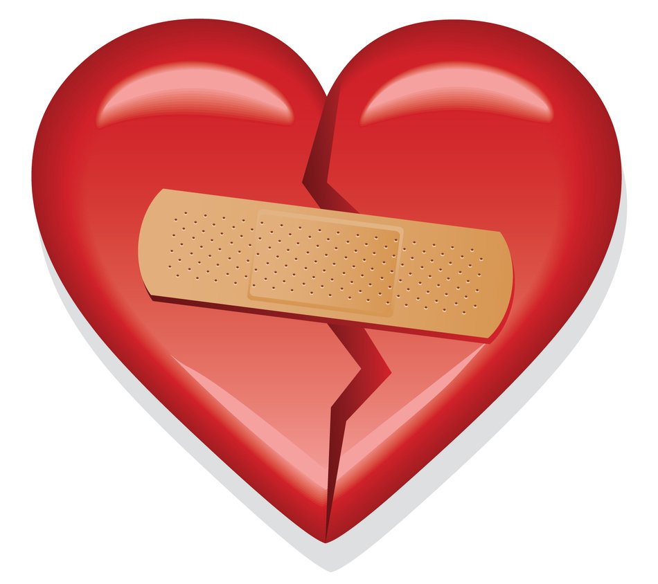 Heart with band clipart free image download
