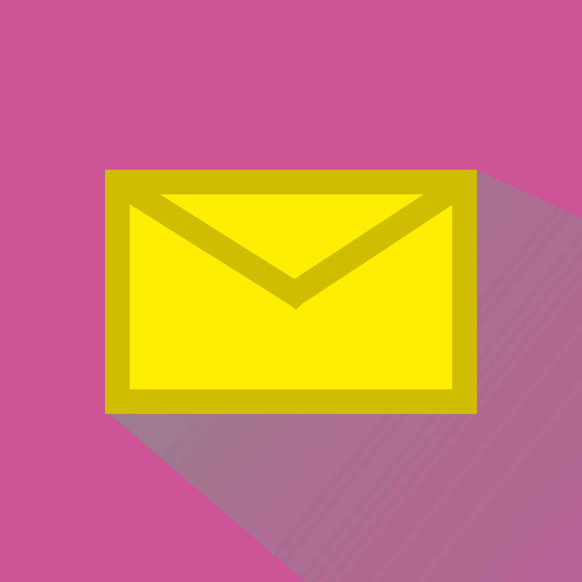 Pink icon of the new letter free image download