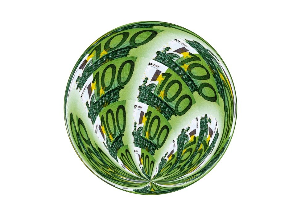 Ball of 100 euros free image download