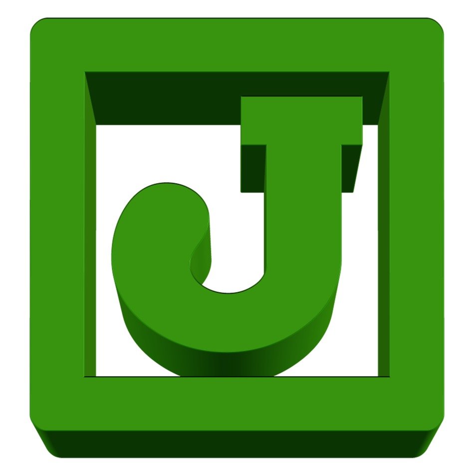 Clipart of green j letter free image download