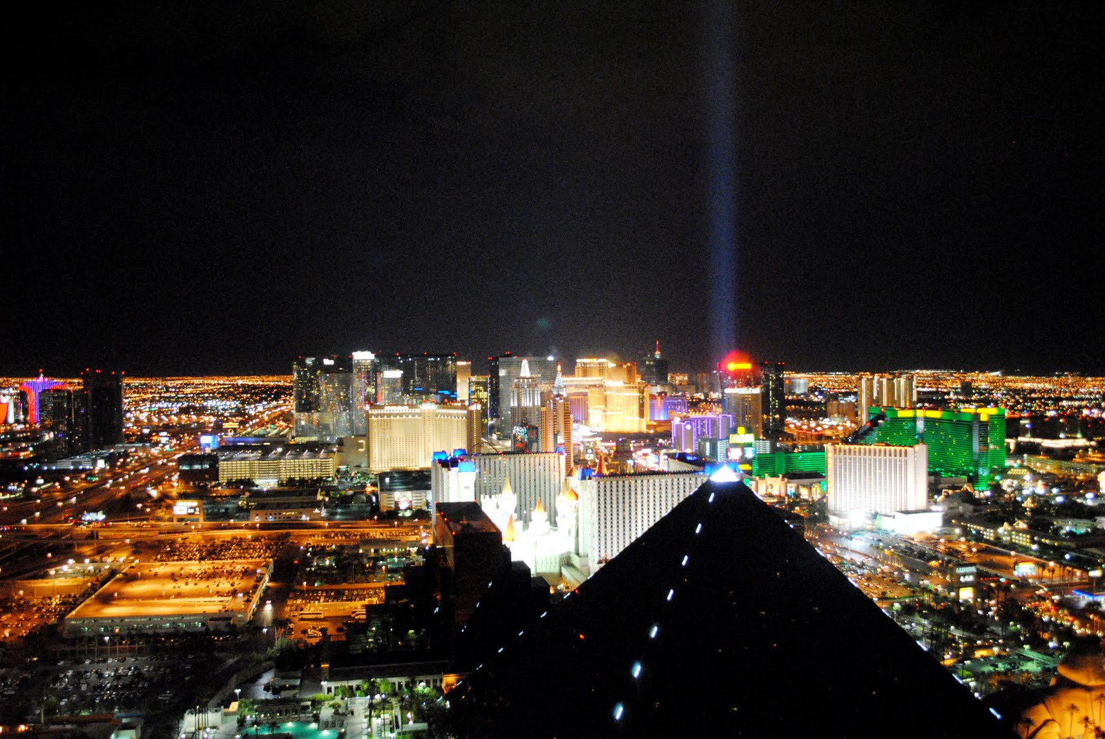 Night lights in las vegas free image download