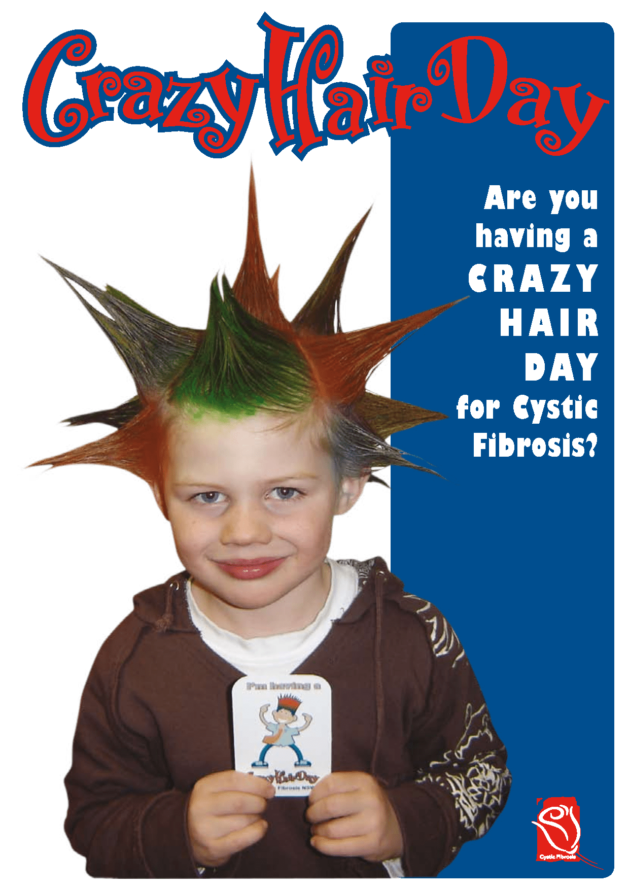 Crazy Hair boy Day drawing free image download