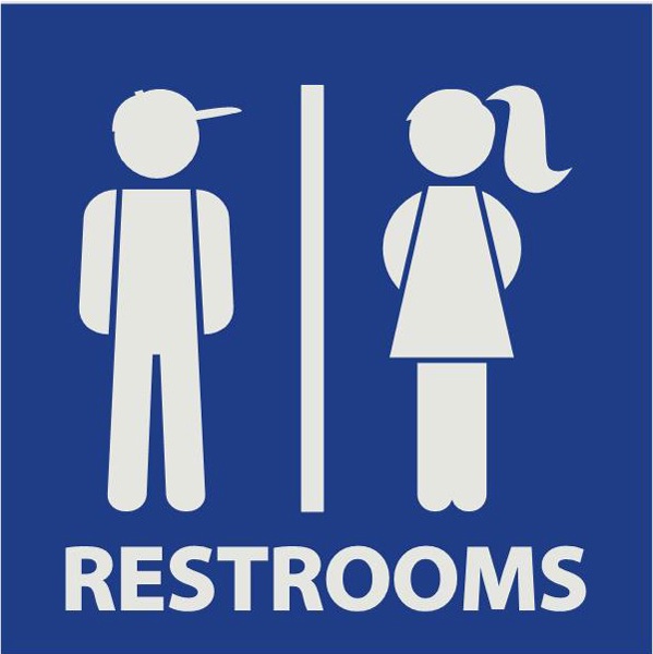 Girls Bathroom Sign N3 free image download