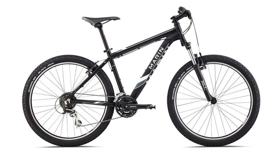 Black hardtail mountain bike free image download