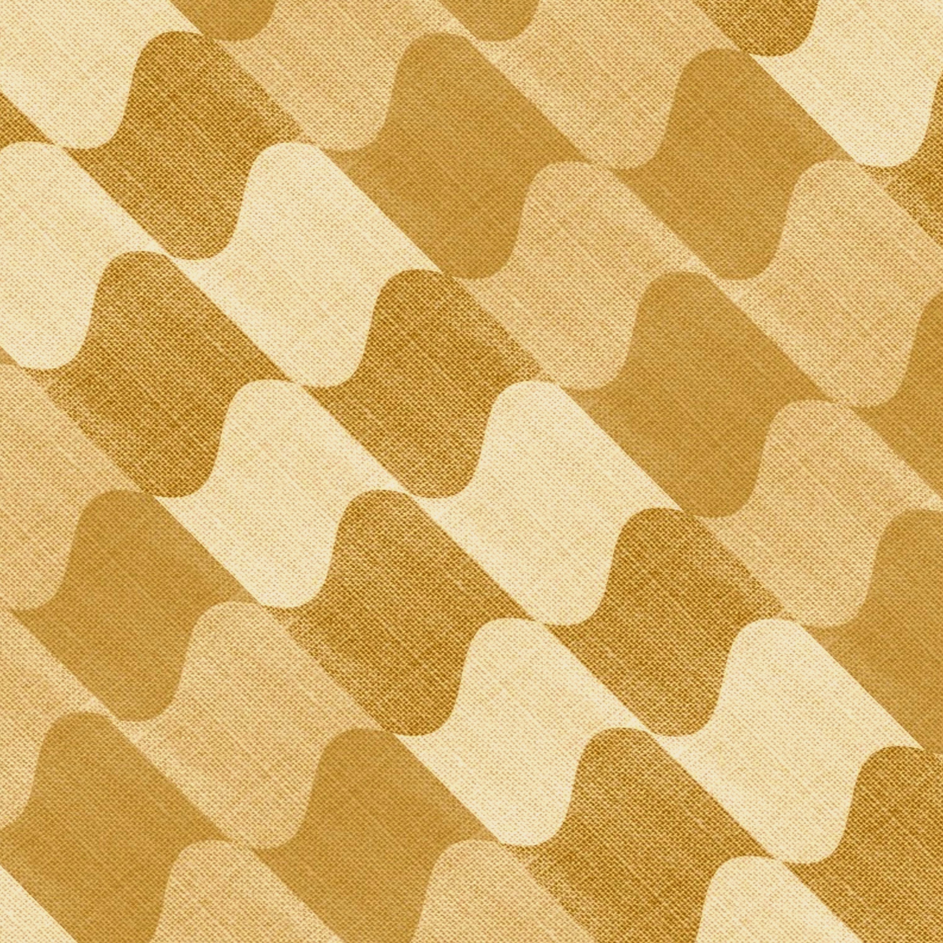 Yellow and brown fabric pattern of different shades, clipart free image