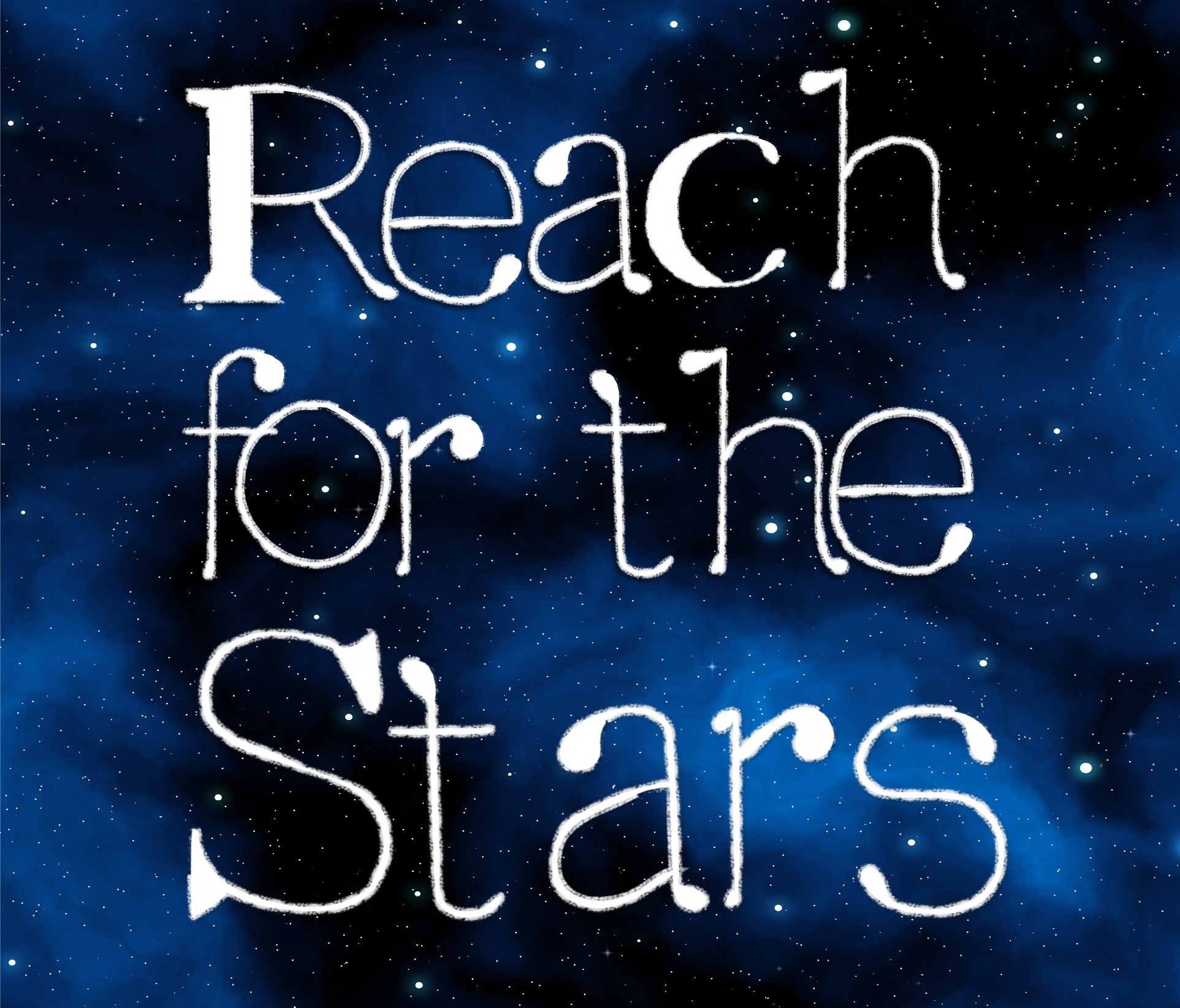 Reach for the stars banner free image download