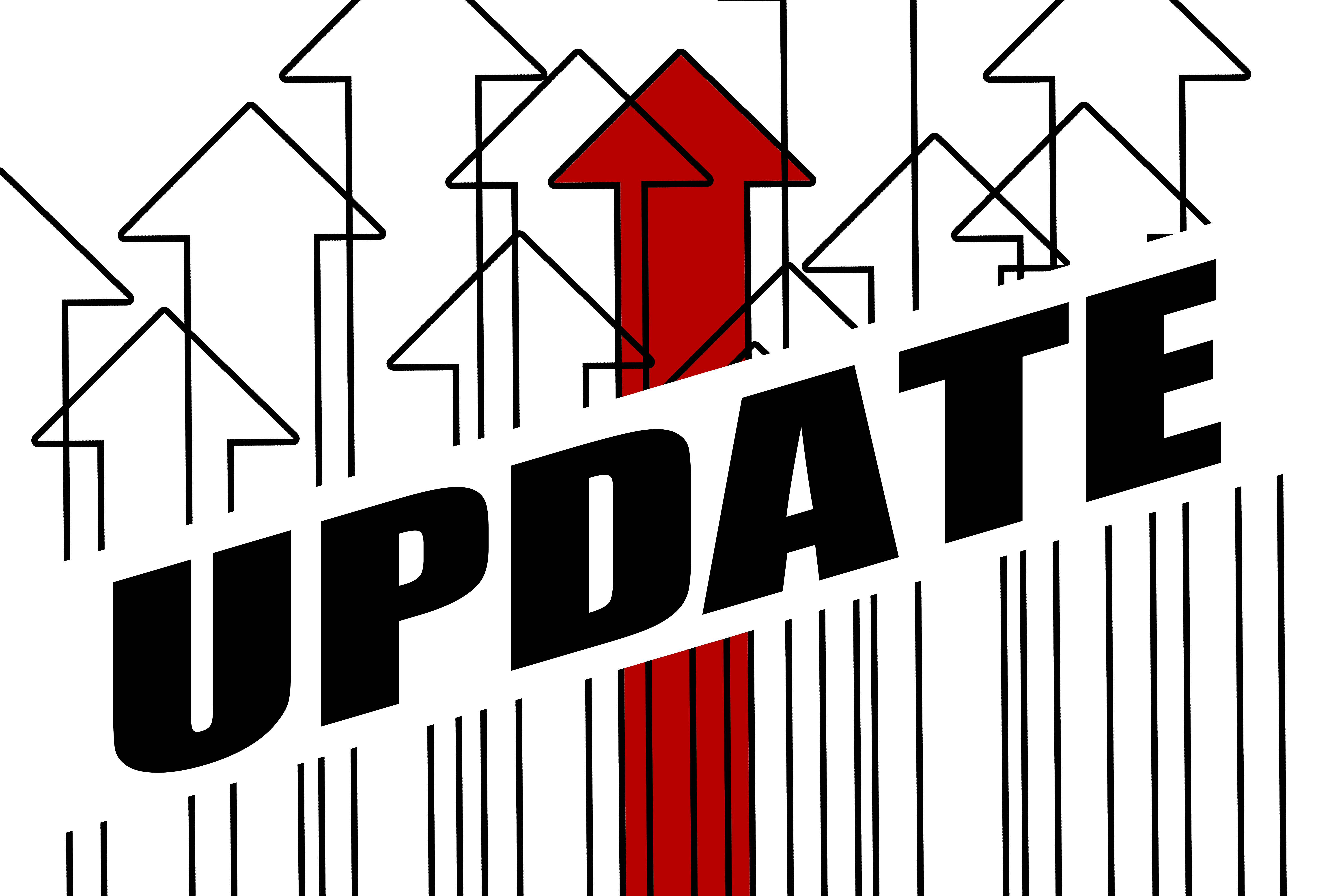 Sign of Update clipart free image download