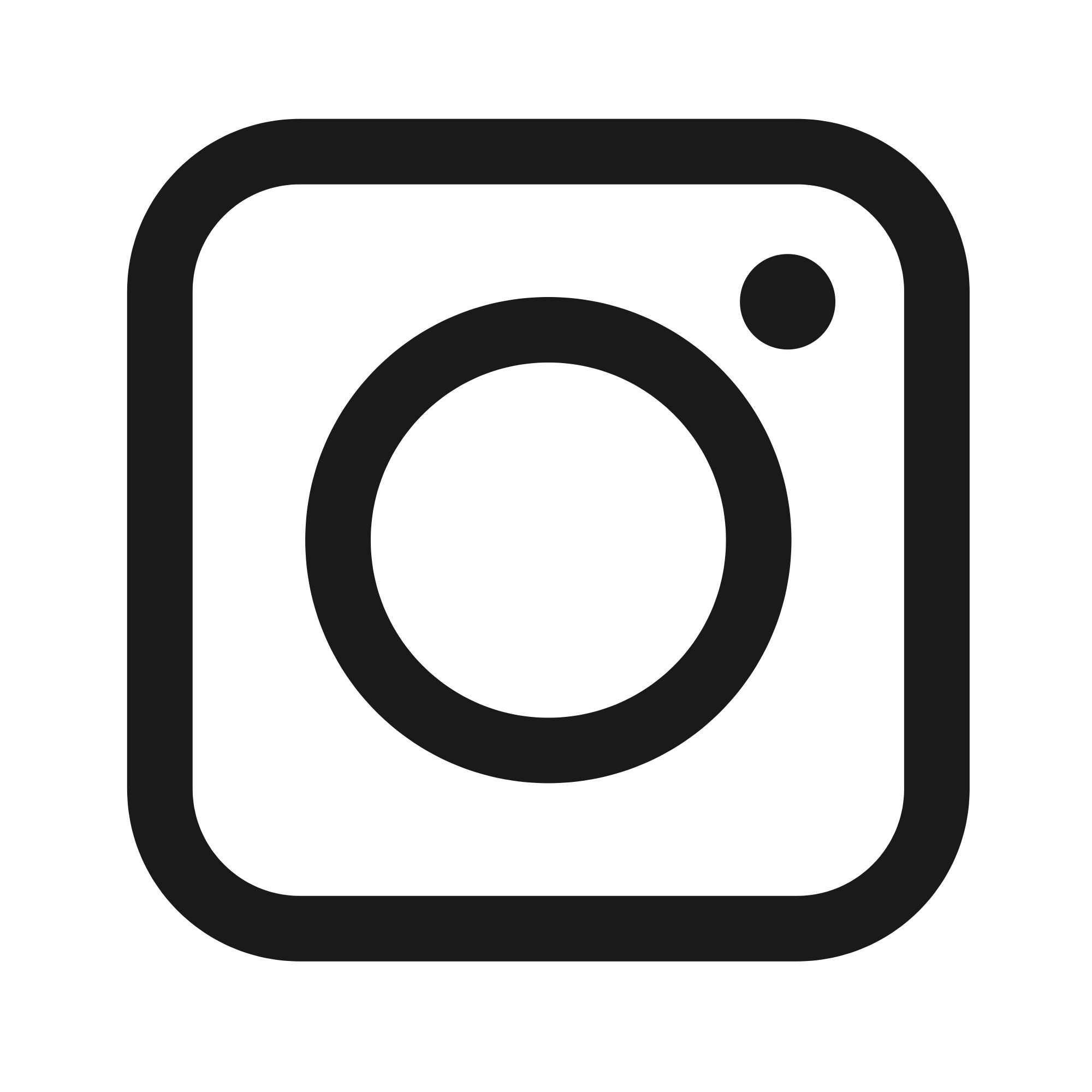 Black and white instagram symbol free image download
